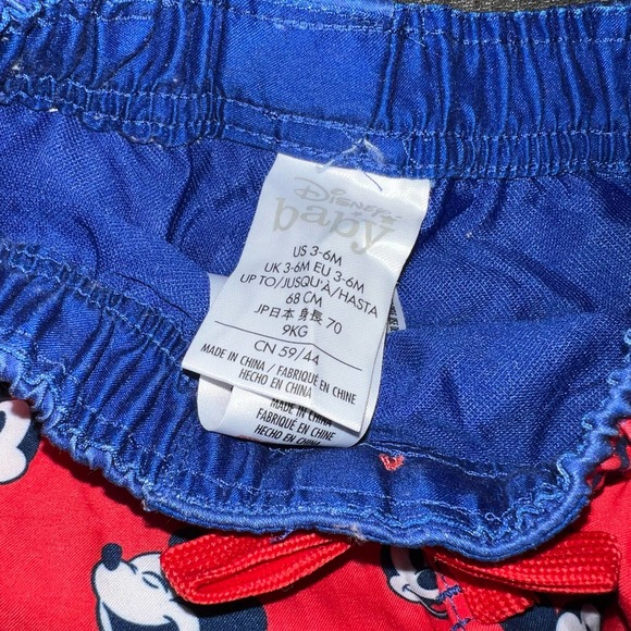 Mickey Mouse Swim Set | Disney | Red Blue | 3-6mos - Picture 4 of 7